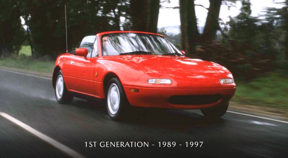 Mazda MX-5 celebrates its 30th anniversary