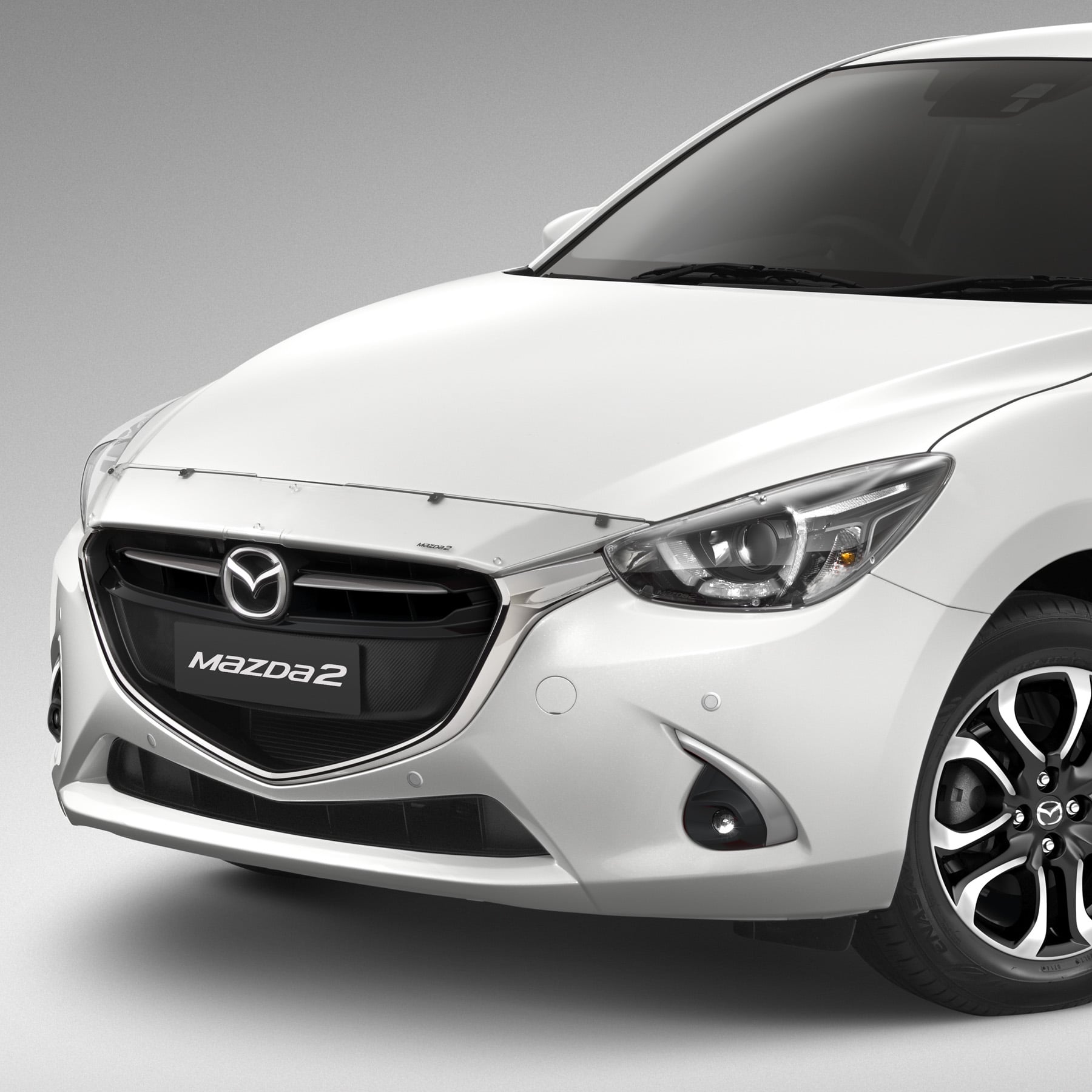 Mazda 2 store bonnet protector